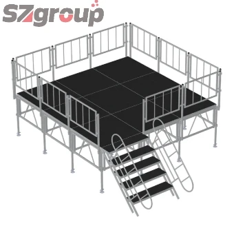 Aluminum Alloy Portable Stage Aluminum Alloy Portable Stage